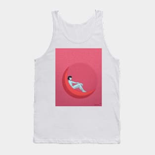 Girl on the Moon Tank Top